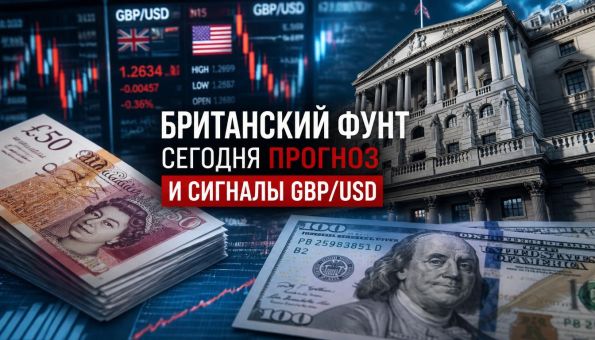 Британский фунт сегодня прогноз и сигналы GBP/USD