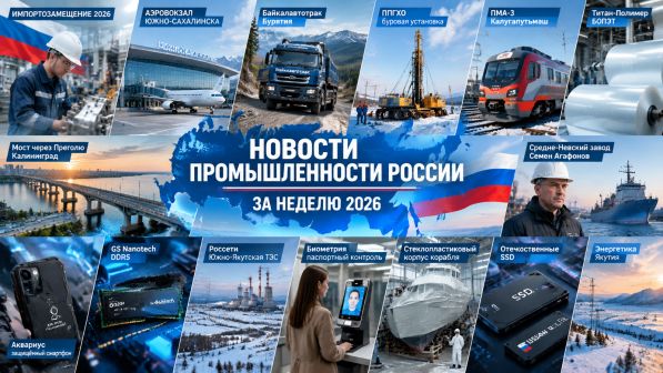 Новости промышленности России 28.09-03.10.2026