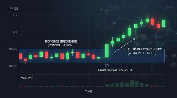 Накопление определяет потенциал движения