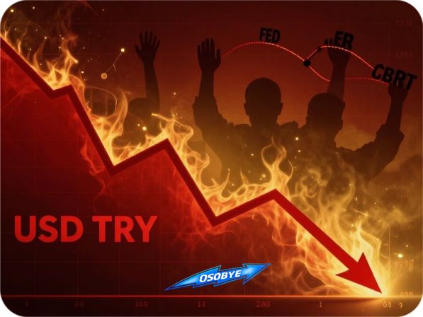 турецкая лира в свободном падении против мощного доллара США. сгенерировано ИИ