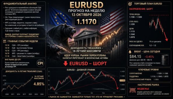 EURUSD ��������������� ������ 13 ������� 2026