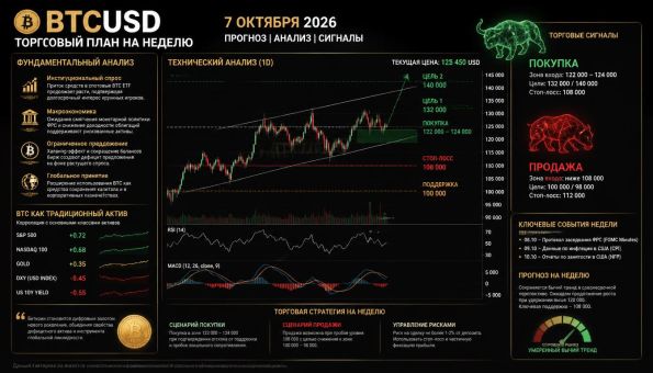 BTCUSD � S&P 500 � ��������������� ������ 07.10.2026