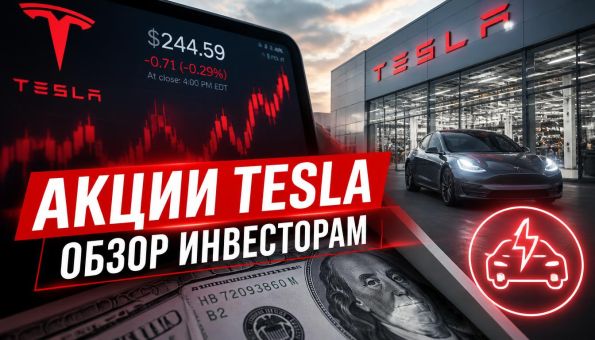 Акции Tesla обзор инвесторам