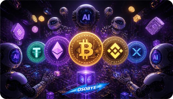 ������ ��: ����� ����������� BTC, ETH, USDT, BNB, XRP