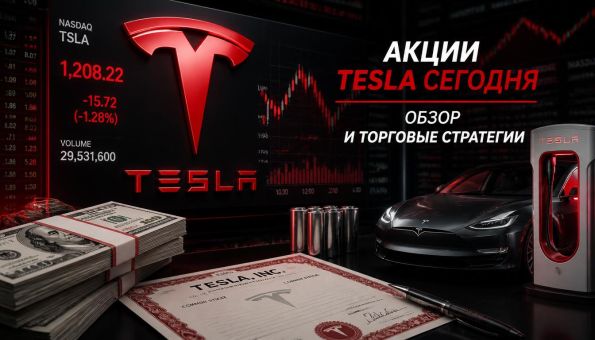 Акции Tesla сегодня обзор инвесторам
