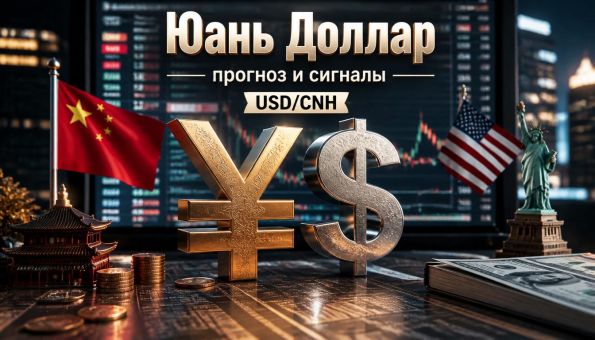 Юань Доллар прогноз и сигналы USD/CNH