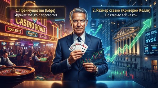 Иллюстрация: Эдвард Торп и математика успеха