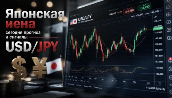 Японская иена сегодня прогноз и сигналы USD/JPY