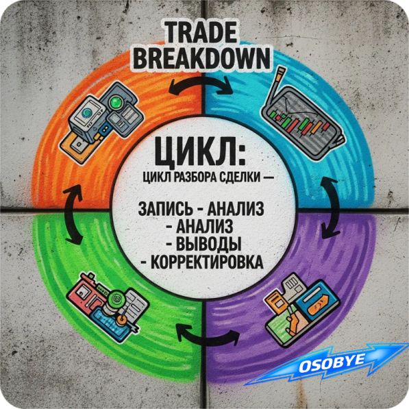 Особые Ру: СХЕМА: цикл разбора сделки — запись → анализ → выводы → корректировка