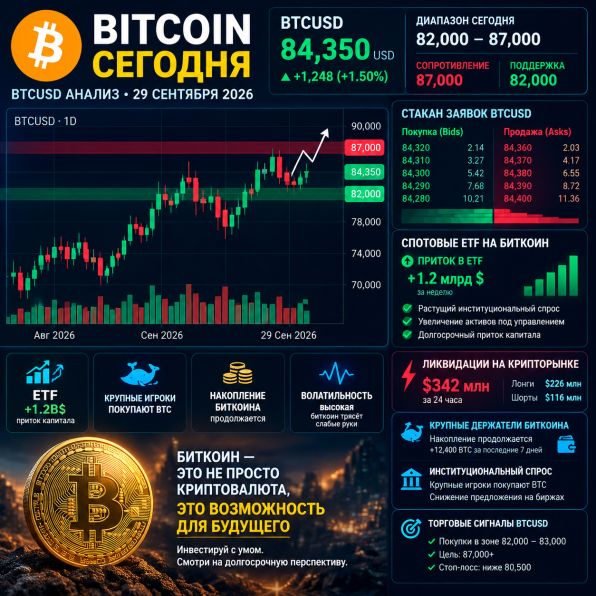 ������� BTCUSD � ������ 29.09.2026