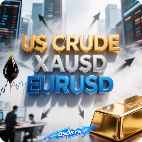 ������ ��: ������� � ������� ��������� �� US Crude XAUUSD EURUSD