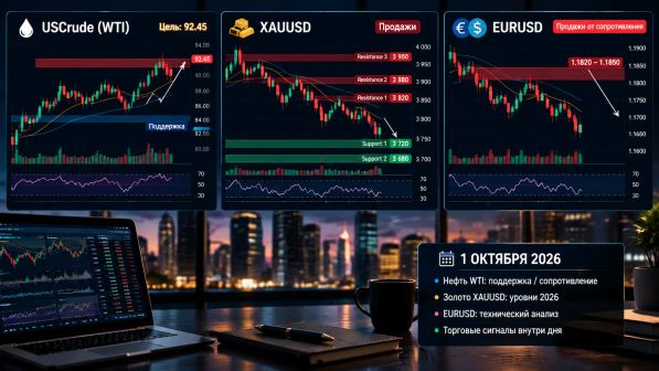 ����� ������ EURUSD � ������� ������ ��� 01.10.2026 (��)