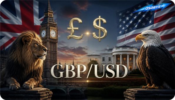 особые ру: Биг-Бен, Белый дом, флаги Великобритании и США, лев и орёл, GBP/USD
