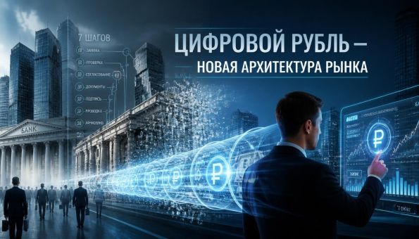 Цифровой рубль — новая архитектура рынка