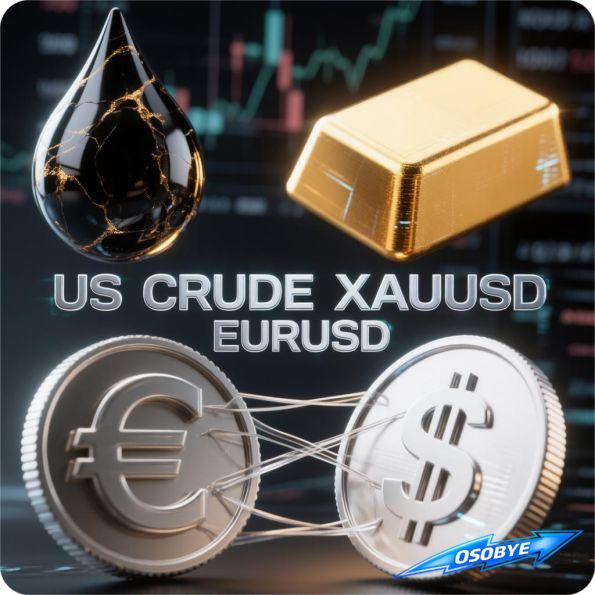 ������ ��: ������� � ������� US Crude XAUUSD EURUSD