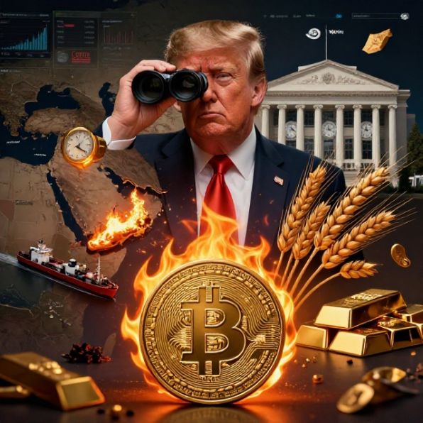 биткоин в пламени, Трамп с прицелом на Харк, пшеница, NVIDIA